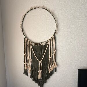 Handmadee BOHO wall hanging.